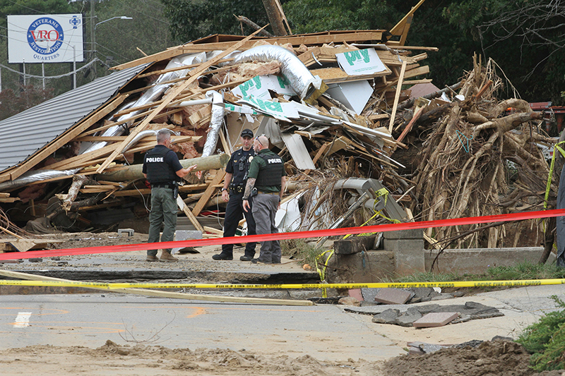 Hurricane Helene Aftermath : North Carolina : Richard Moore : Photographer : Photojournalist